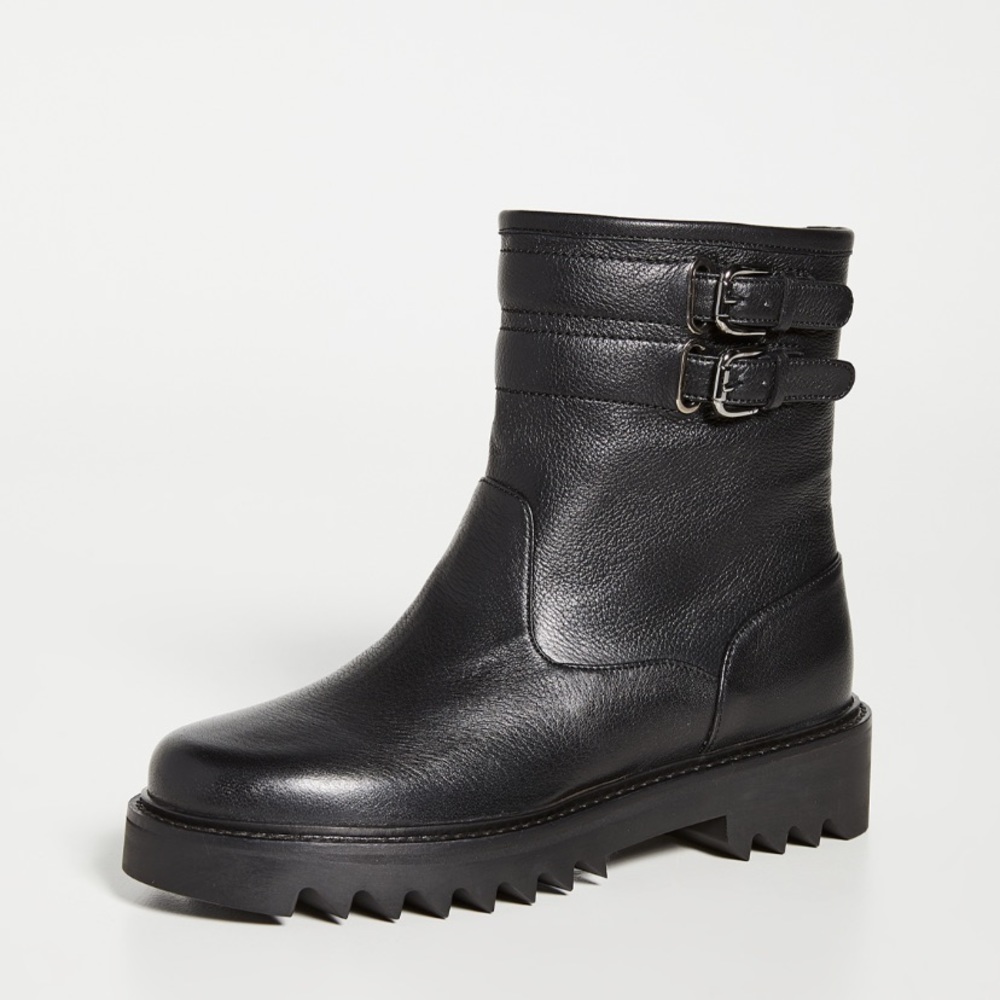 Aquazzura brand new still in box black Ryder boots